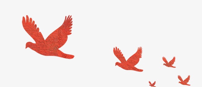 red flying bird, Bird Clipart - Flying Bird Clipart