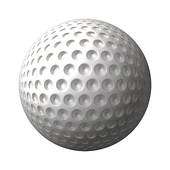 flying golf ball u0026middot; - Clipart Golf Ball