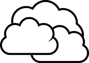 fog clipart - Cloudy Clipart
