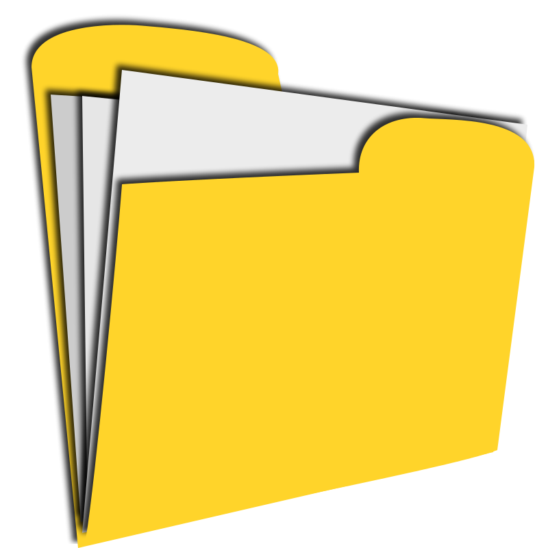Folder2 - Folder Clip Art