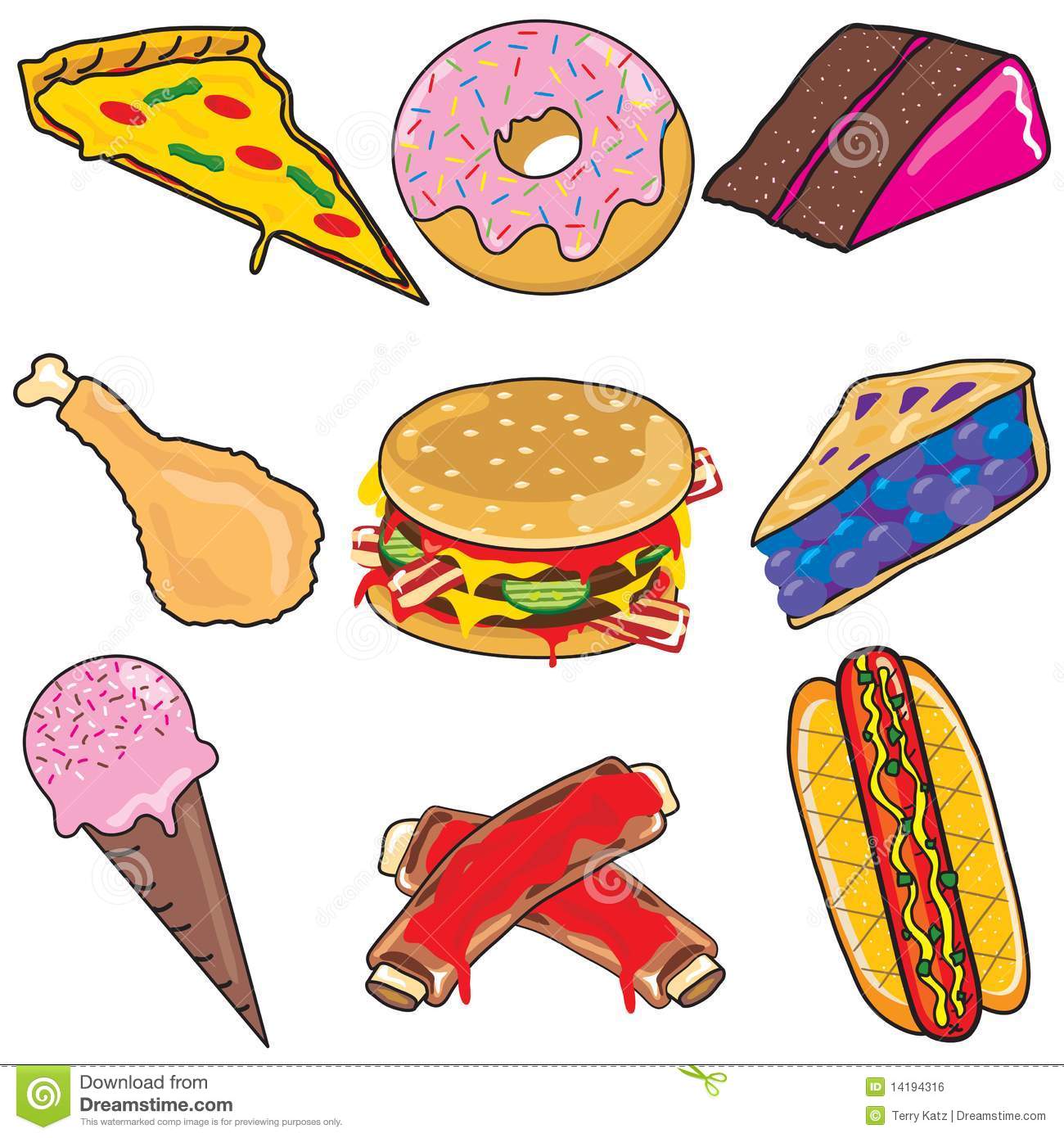 Gallery for food clip art .