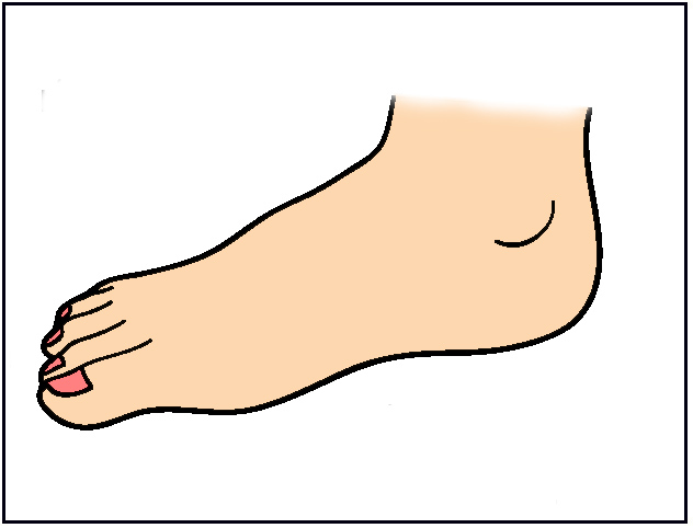 foot clipart - Foot Clip Art