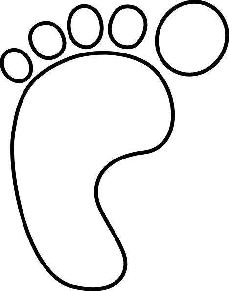 foot clipart - Foot Clipart