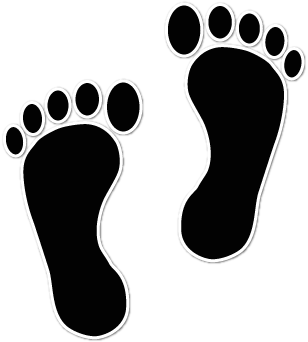 Foot clip art images illustra - Foot Clipart