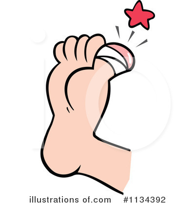 Toes Clipart Black And White