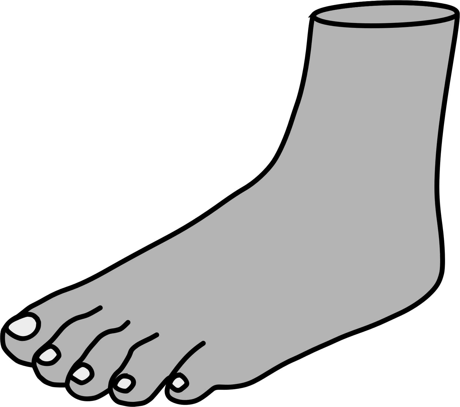 Foot clipart 3 - Foot Clip Art