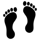 foot print u0026middot; Footprint black