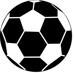 football clipart black and white