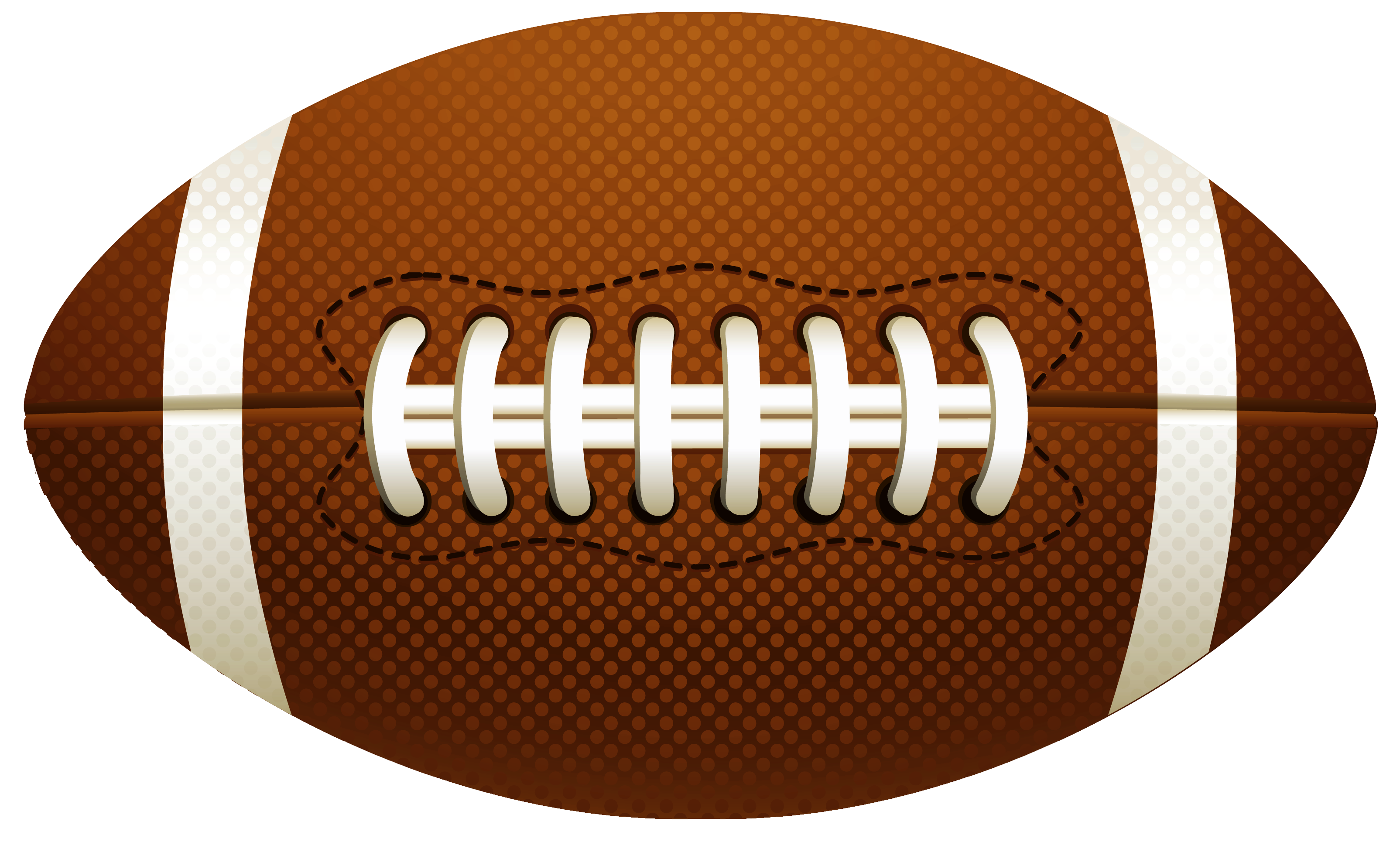 Football Clipart Black And Wh