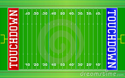 Football Field Background .