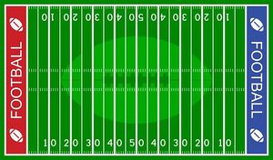 Football field offense clipar - Clipart Football Field