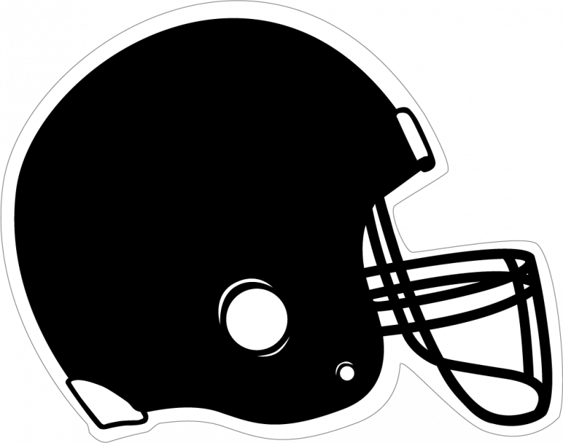 Football helmet clip art free - Football Helmet Clip Art Black And White