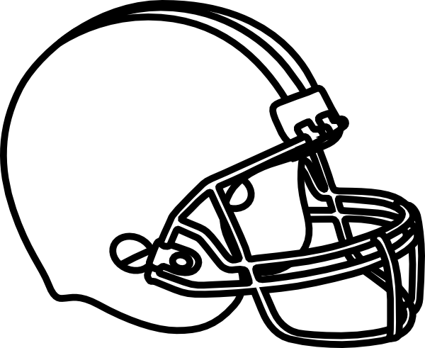 Football helmet clipart image - Clipart Football Helmet