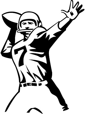 Clip art football player free clipart images image 4