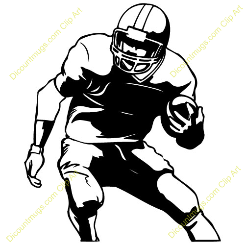 Footballplayer Clip Art - Football Player Clip Art