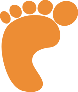 dinosaur footprint clip art