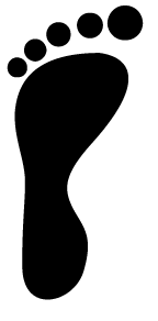 Footprint Clipart