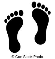 Footprint - Footprints Clipart