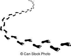 footprints - Incoming footpri - Footprints Clipart