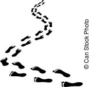 ... footprints - receding footprints