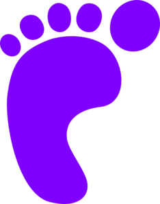footstep clipart - Footprint Clip Art