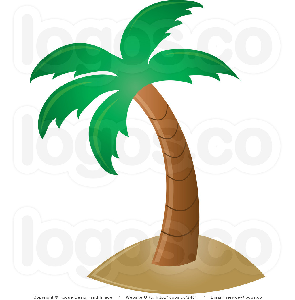 Palm Tree Drawings Clipart