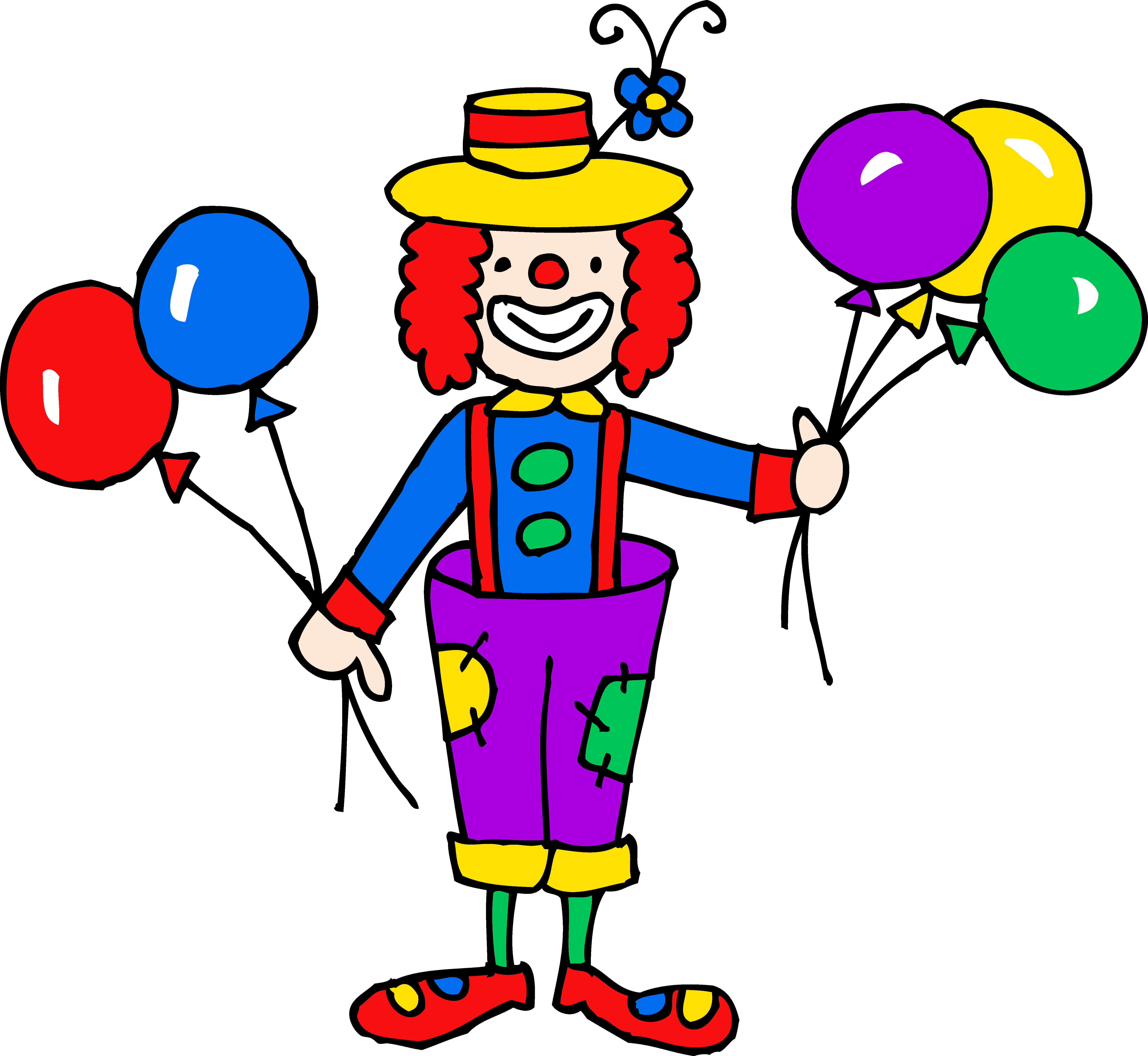 For Circus Clown Clipart . - Joker Clip Art