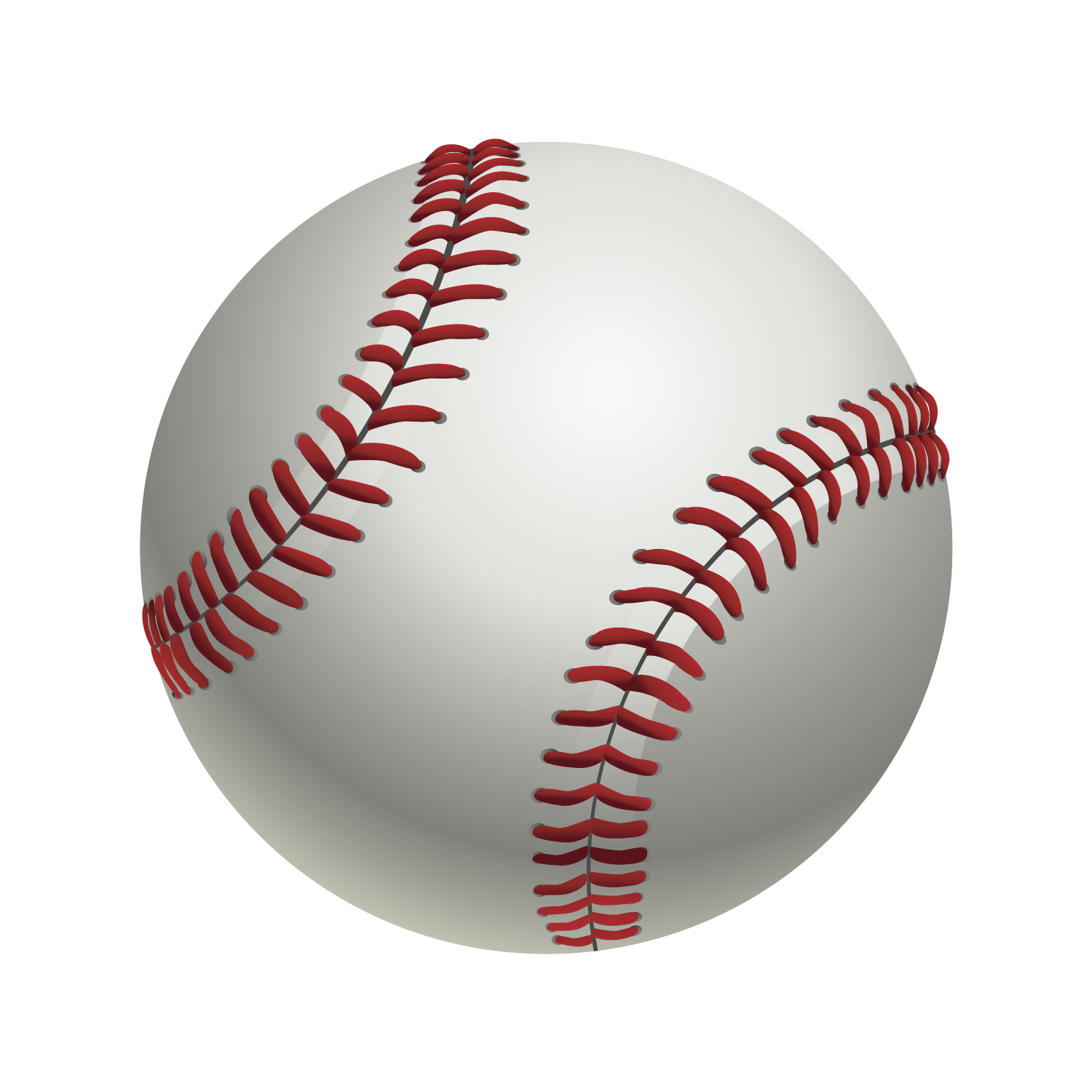 Baseball ball clipart - .