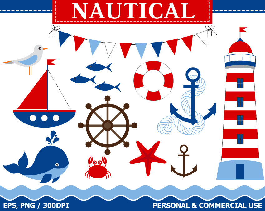 for nautical clip art . - Free Nautical Clipart