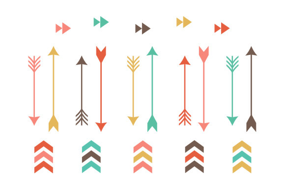 for tribal arrows clip art