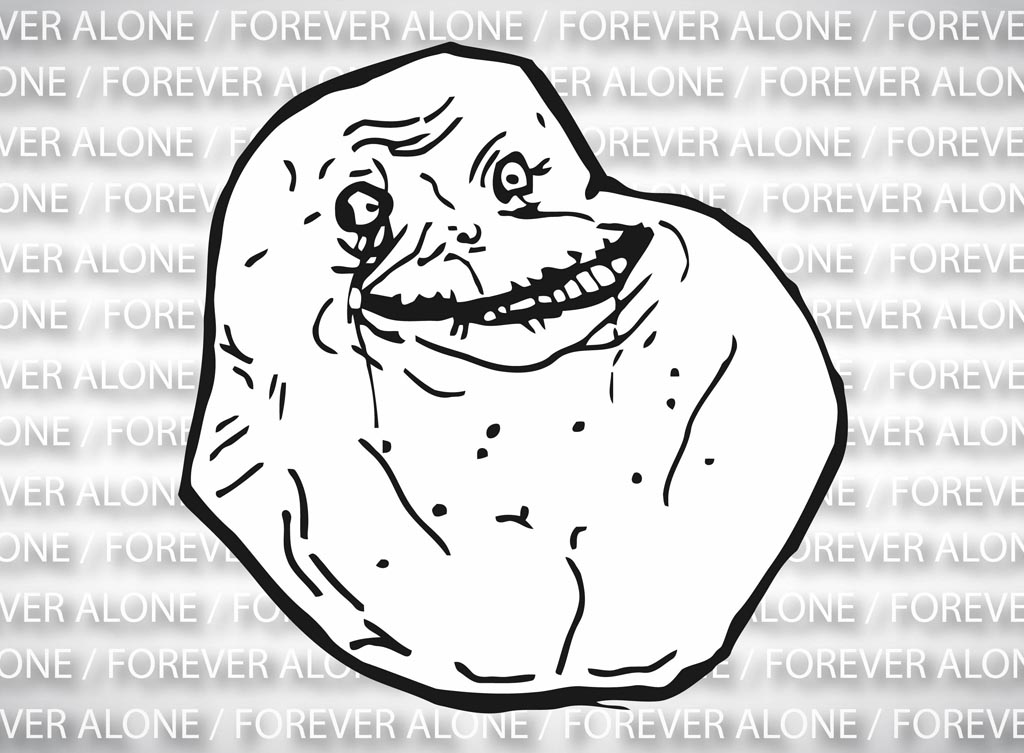 Forever Alone Clipart-Clipartlook.com-1024