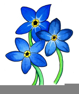 Forget Me Not Clipart Image - Forget Me Not Clipart