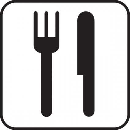 Dinner Knife Fork Plate Clip 
