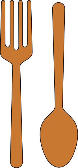 Fork And Spoon Clip Art At Clker Com Vector Clip Art Online Royalty