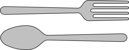 Fork And Spoon Clip Art Free  - Fork Clip Art