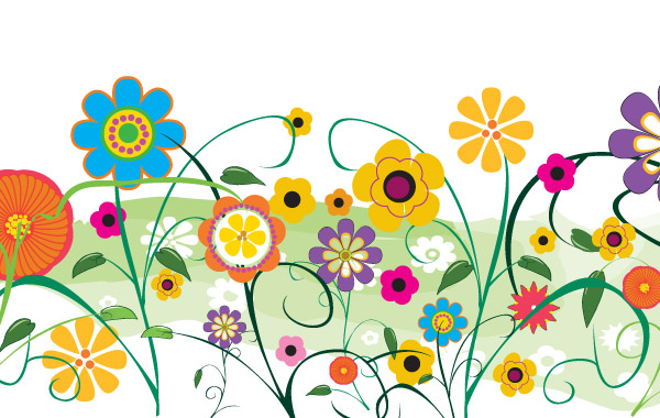Formal Garden Clip Art Downlo - Flower Garden Clipart