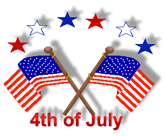 Fourth Of July Clip Art Anima - Fourth Of July Clipart