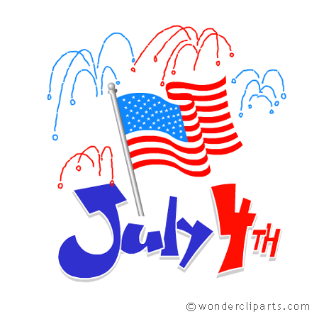 Fourth Of July Clip Art - Fourth Of July Clipart