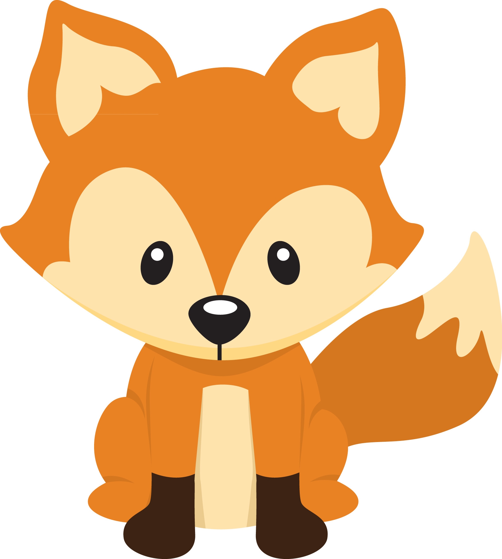 Fox Family Clipart - cliparts - Clip Art Fox
