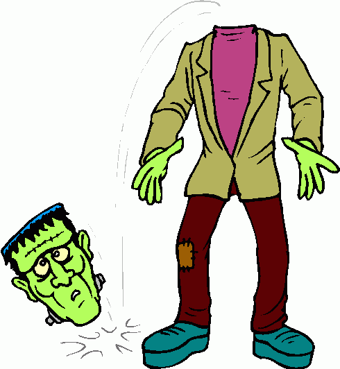 Frankenstein Losing Head Clipart Clipart Frankenstein Losing