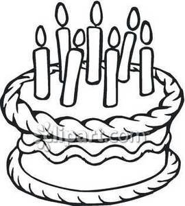 free black and white birthday - Birthday Clip Art Black And White