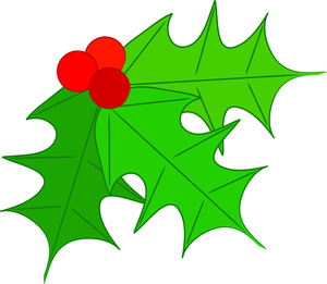 free christmas clip art holly