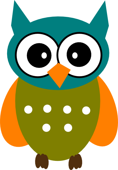 Cartoon owls, Owl clip art . 