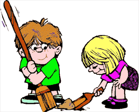 free clip art children chores - Chores Clipart