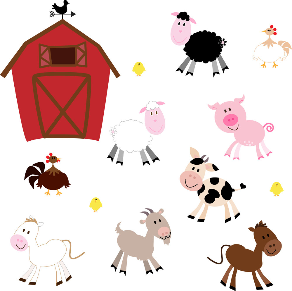 free clip art farm animals - Clipart Farm Animals
