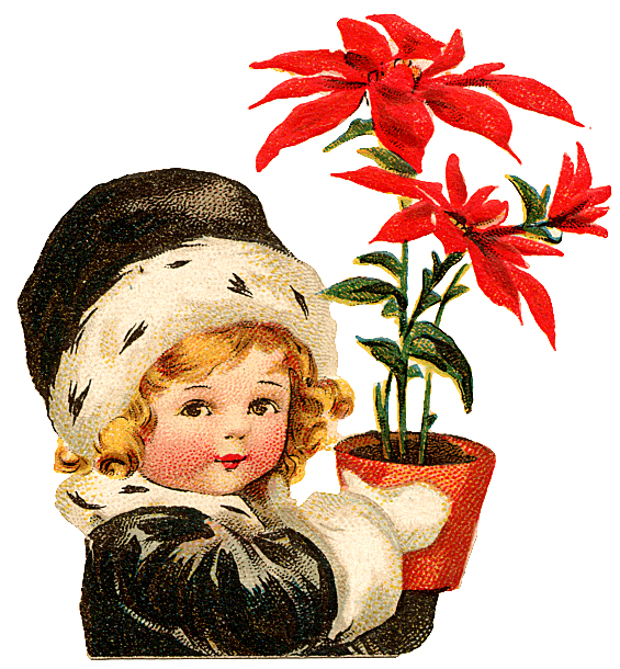 free vintage christmas clip a - Vintage Christmas Clipart