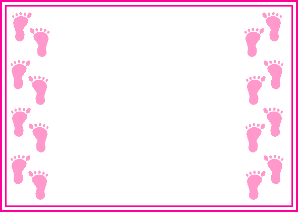 Baby Girl Accessories Border 