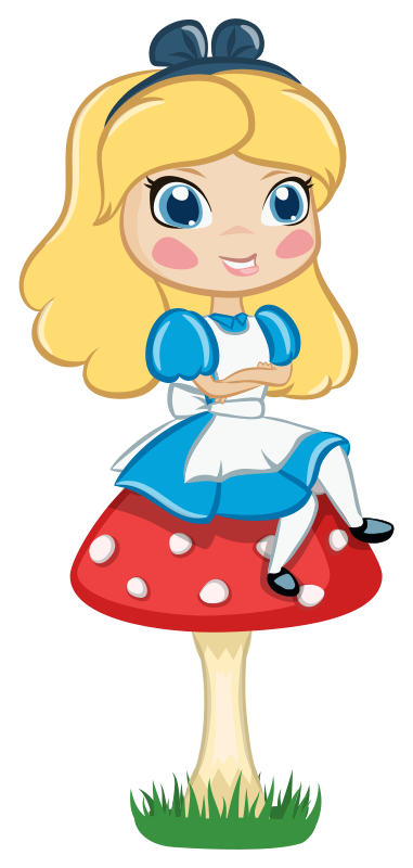 Free Alice In Wonderland Clip Art