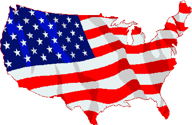 Free American Flag Clipart - United States Clipart