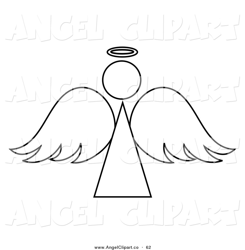Christmas angel clip art free